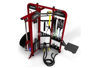 Annuncio pubblicitario della macchina di Crossfit Rogue Gym Equipment Synergy Fitness con gli accessori