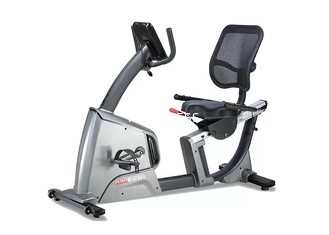 Istruttore ellittico English Language della palestra della bici del volano sdraiato adulto di resistenza