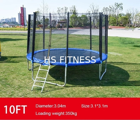 Trampolino all'aperto dei bambini del trampolino del parco del trampolino dell'ammortizzatore ausiliario di 10ft 12ft 14ft all'aperto
