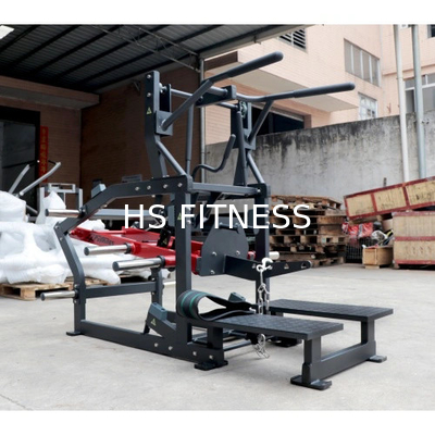Macchina per squat con cintura carica con piastra di forza martello