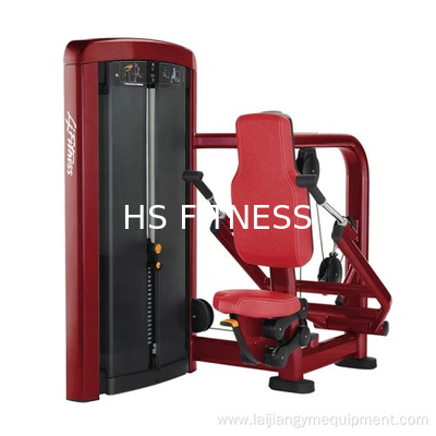 Attrezzature per palestra Pin caricato Fitness Triceps Premere verso il basso
