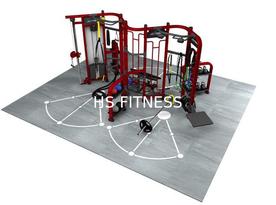 Attrezzatura della palestra di sinergia 360, macchina di allenamento di sinergia dell'incrocio del cavo