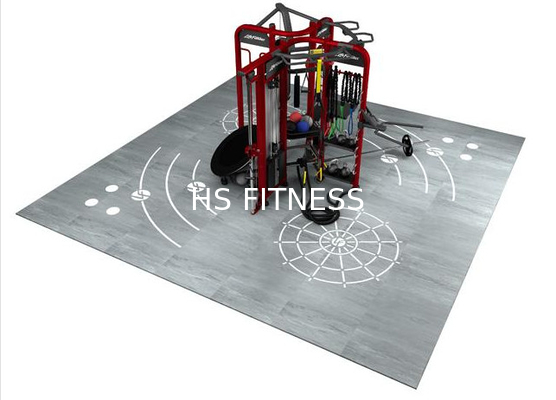 Attrezzatura della palestra di sinergia dell'attrezzatura della palestra del grado commerciale 360 con gli accessori facoltativi