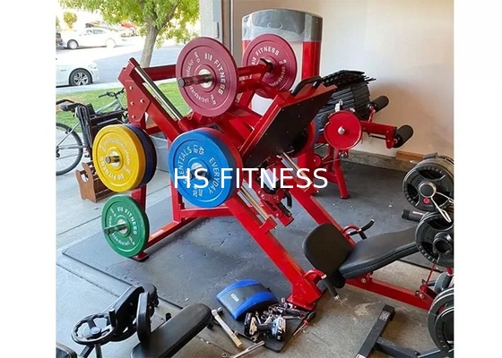 attrezzatura di forma fisica del corpo del piatto di forza del martello 188kg, macchina lineare della stampa della gamba 45°