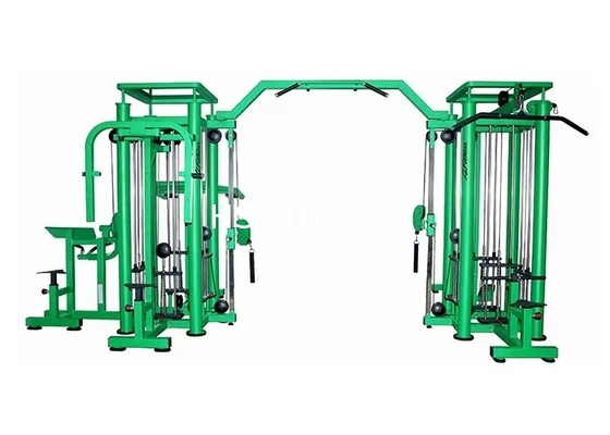 Ellittica 8 metropolitana verde commerciale della multi attrezzatura domestica della palestra della stazione 3.5mm