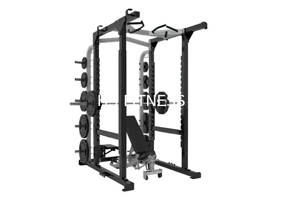 Multi attrezzatura della palestra della stazione 360, culturismo commerciale della macchina tozza dello scaffale di metà potenza