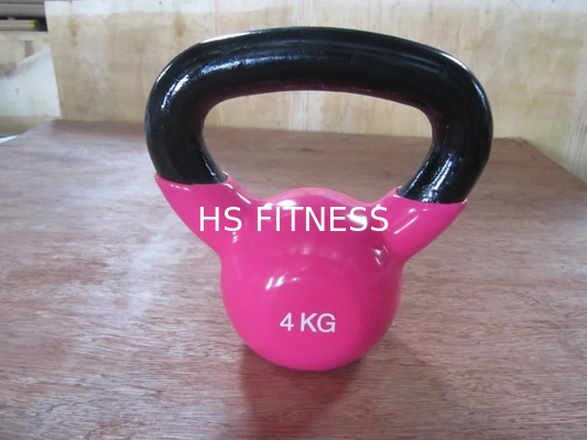Istruttore trasversale Colorful Rubber Kettlebell per la palestra commerciale