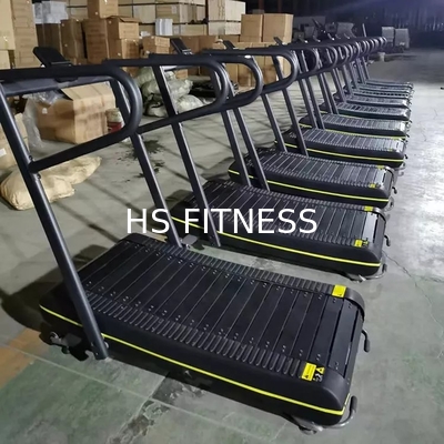 Pedana mobile curva pieghevole dell'attrezzatura della palestra un annuncio pubblicitario di 25 km/ora